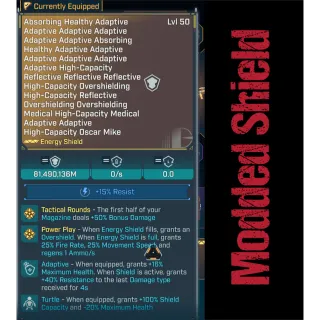 Modded shield