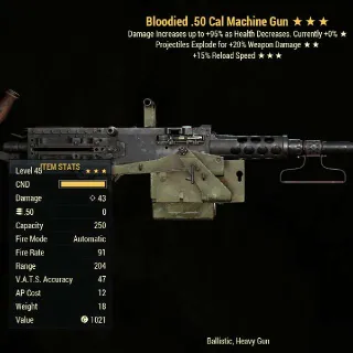 Be15 50cal