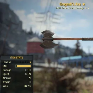 Weapon | Legacy Grognack Axe 40pa