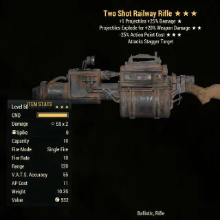 Tse 25 Railway Rifle