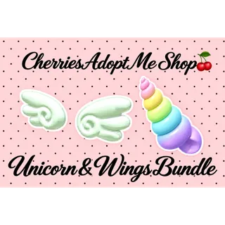 Unicorn Horn & Wings Bundle