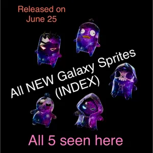 Galaxy Sprites INDEX