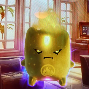 Gold Fire Sprite