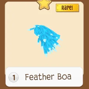 Ajpw Blue Feather Boa