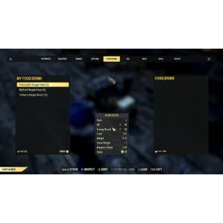 One of each dev nougat food item