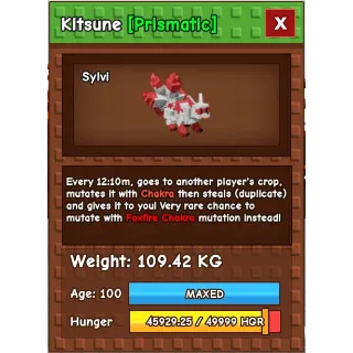 COLOSSAL KITSUNE 109KG MAX