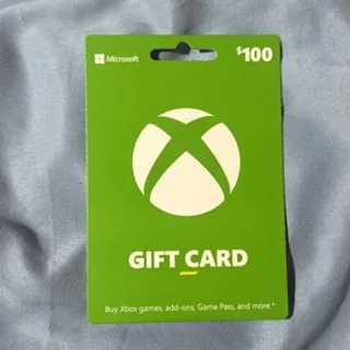 Xbox $100 Gift card