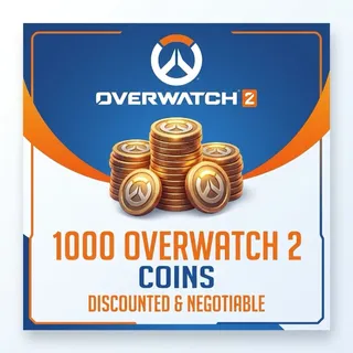 "1000 Overwatch 2 Coins - Discounted & Negotiable."