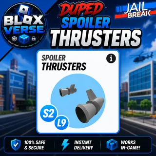 Roblox Jailbreak DUPED thrusters