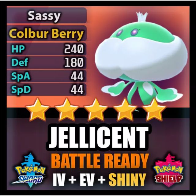 Pokemon Sword & Shield Jellicent Location