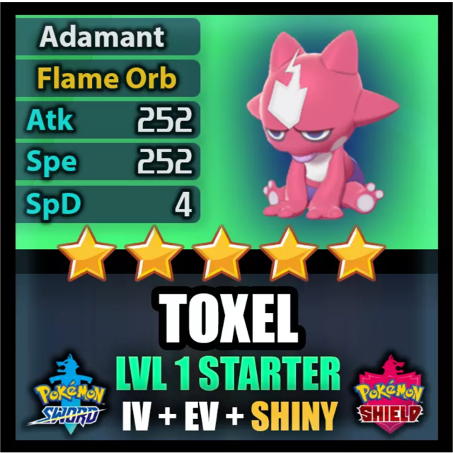 HOW TO GET TOXEL ON POKEMON SWORD AND SHIELD 