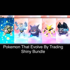 Machamp Pokemon That Evolve By Trading Shiny Bundle