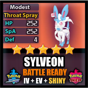 Sylveon Shiny Battle Ready In Game Items Gameflip