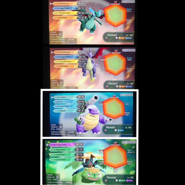 Mega Charizard X You Get All 15 Shiny Mega Evolution Pokemon In Game Items Gameflip