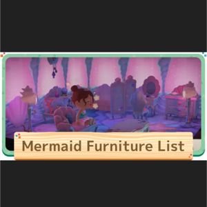 Furniture | Mermaid THEME SET 21item
