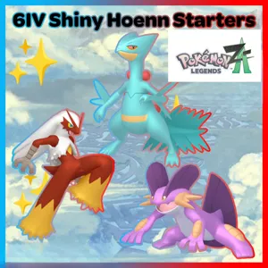 shiny hoenn starters 6iv