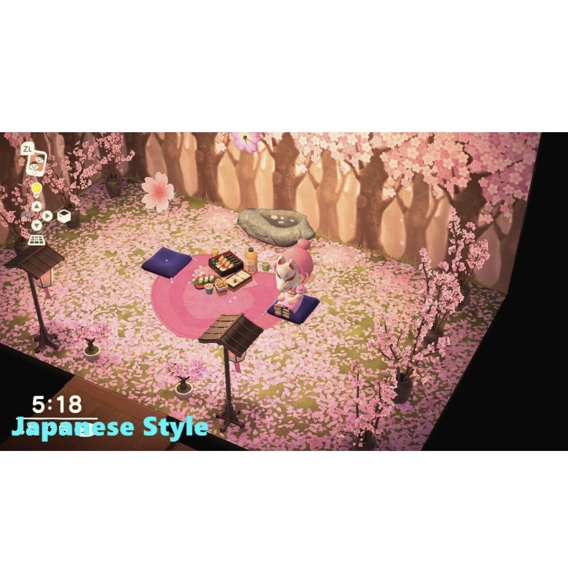 Sakura Zen Garden Set - Animal Crossing Wiki - Nookipedia