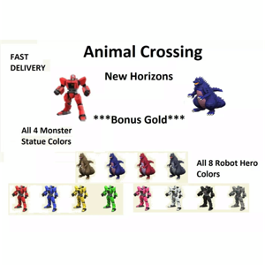 Furniture | 8 Diff Robots + 4Monster - Game Items - Gameflip
