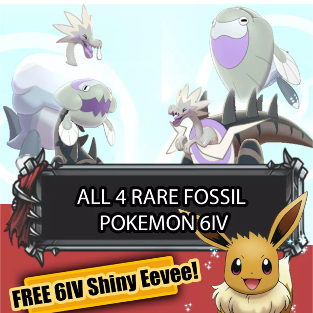 shiny fossil pokemon
