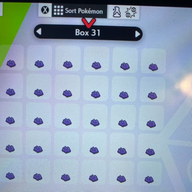 Ditto THIS IS FOR 25 DIFFERENT NATURES shiny dittos with hidden