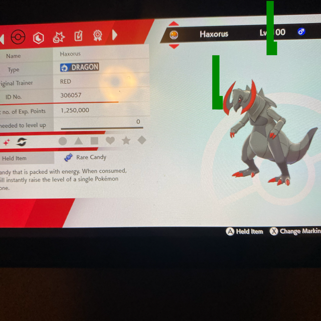 Shiny Haxorus Pokemon Go