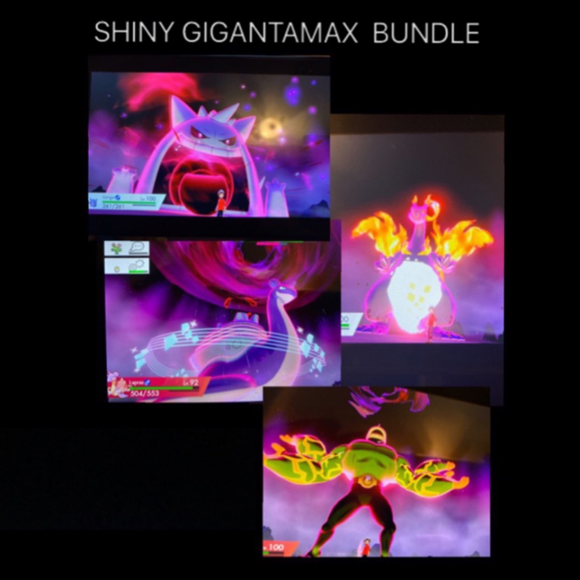 Gengar  SHINY GIGANTAMAX GENGAR! - Game Items - Gameflip