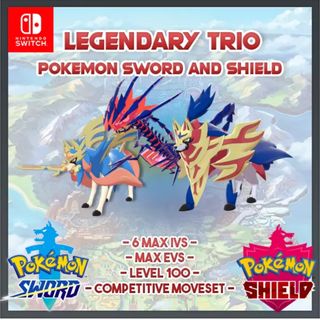 Bundle  Shiny Zacian & Zamazenta - Game Items - Gameflip