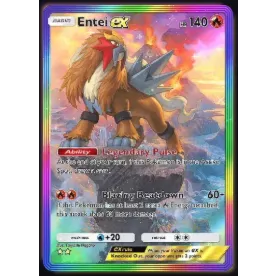 [ENG/CHT/JP]2 Stars Entei ex Full Art/Rainbow Art ⭐⭐ Pokemon TCG Pocket