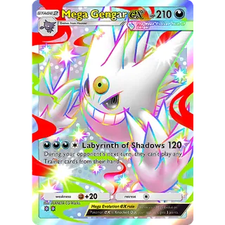 [ENG/CHT/JP]TWO STARS SHINY Mega Gengar EX ⭐⭐ POKEMON TCG POCKET