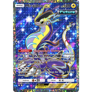 [ENG/JP/CHT/GER/FRA/SPA/POR/ITA/KR] 2 Star Miraidon Full Art ⭐️⭐️ - B3a [All language] Pokemon TCG Pocket
