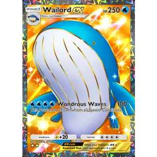 [All language] 2 Star Wailord ex Full Art  - B4 | POKEMON TCG POCKET