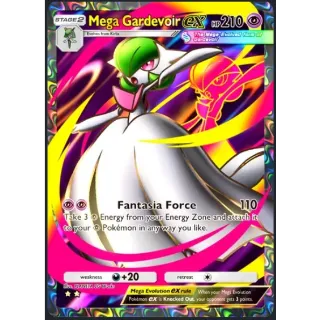 gardevoir pokemon card full art Mega EX #178 EXTENDED Double Rare (RR) card from the Japanese expansion M1S ENG/CHT/JP]2 Stars Mega Gardevoir ex