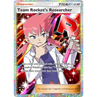 [All language] 2 Star Team Rockets Researcher Full Art  - B4a | POKEMON TCG POCKET