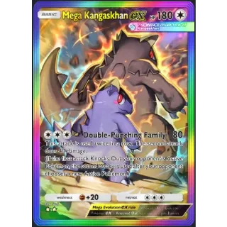 [ENG/CHT/JP]2 Stars Mega Kangaskhan ex Full Art/Rainbow Art ⭐⭐ Pokemon TCG Pocket