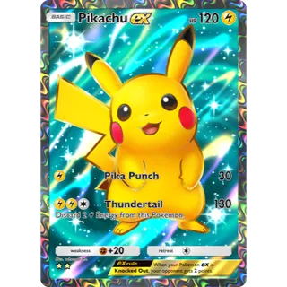 [All language] 2 Star Pikachu EX Full Art  - C1