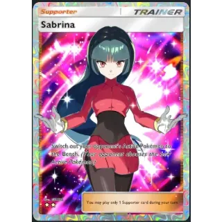[ENG/CHT/JP]2 Stars Sabrina Full Art ⭐⭐ Pokemon TCG Pocket