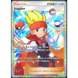 [ENG/CHT/JP]2 Stars Juggler Full Art ⭐⭐ Pokemon TCG Pocket