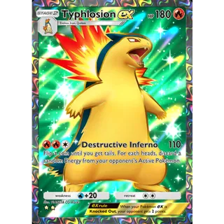 [All language] 2 Star Typhlosion ex Full Art  - B4 | POKEMON TCG POCKET
