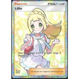[ENG/CHT/JP]2 Stars Lillie Full Art ⭐⭐ Pokemon TCG Pocket