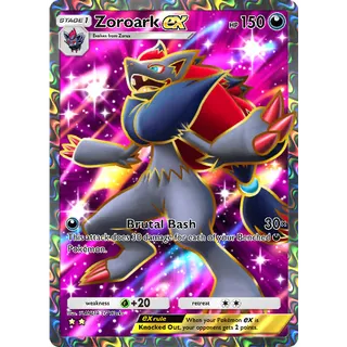 [ENG/CHT/JP]2 Stars Zoroark ex Full Art/Rainbow Art ⭐⭐ Pokemon TCG Pocket