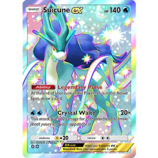 [ENG/CHT/JP]TWO STARS SHINY Suicune ⭐⭐ POKEMON TCG POCKET