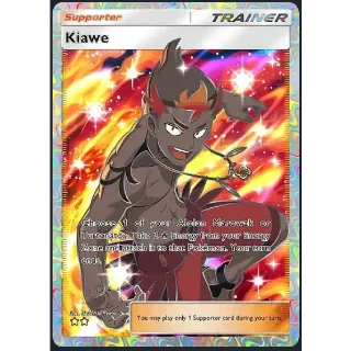 [ENG/CHT/JP]2 Stars Kiawe Full Art ⭐⭐ Pokemon TCG Pocket