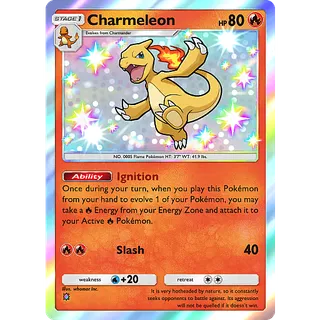 [ENG/CHT/JP]ONE STAR SHINY Charmeleon（B2b） ⭐ POKEMON TCG POCKET