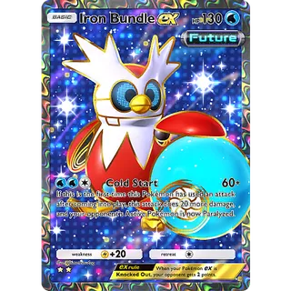[ENG/JP/CHT/GER/FRA/SPA/POR/ITA/KR] 2 Star Iron Bundle Full Art ⭐️⭐️ - B3a [All language] Pokemon TCG Pocket