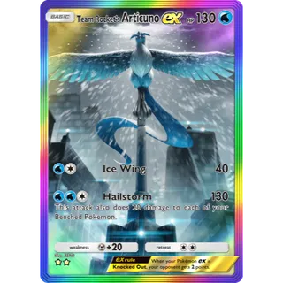 [All language] 2 Star Team Rockets Articuno ex Rainbow Art  - B4a  | POKEMON TCG POCKET