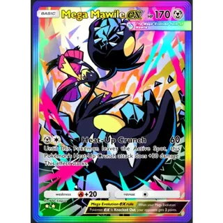 [ENG/CHT/JP]2 Stars Mega Mawile ex Full Art/Rainbow Art ⭐⭐ Pokemon TCG Pocket