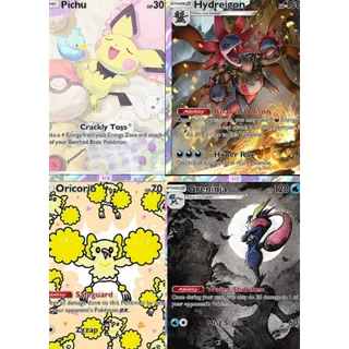 [ENG] Any One Star Card x3 | Greninja | Lucario | Alolan Vulpix | Oricorio | Pichu | Hydreigon | Orthworm