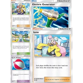 [ENG] Any one-four diamonds x2 | Greninja | Hydreigon | Nihilego | Oricorio | Cyrus | Copycat | Rare Candy | Lucky Ice Pop