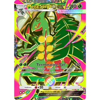 [All language] 2 Star Mega Sceptile ex Full Art  - B4b