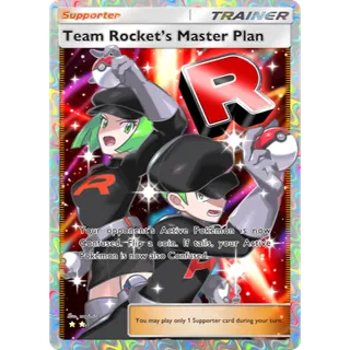 [All language] 2 Star Team Rockets Master Plan Full Art  - B4a | POKEMON TCG POCKET